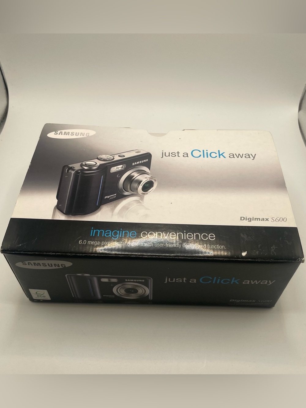 Samsung Digimax S600 Black Digital Camera